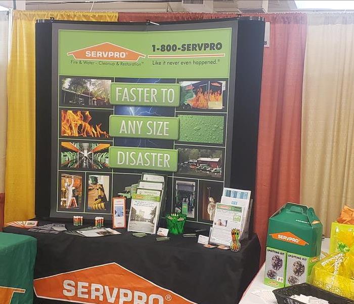 SERVPRO trade show booth